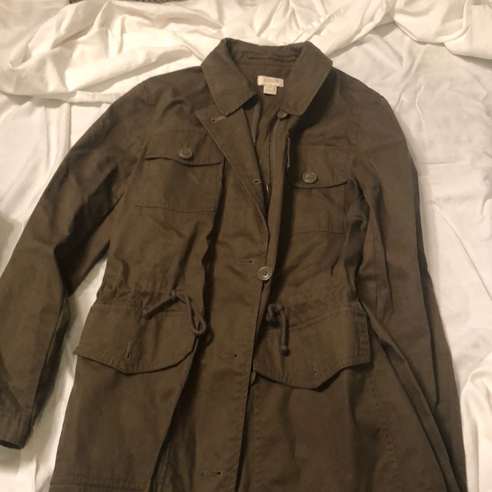 Green J Crew Jacket